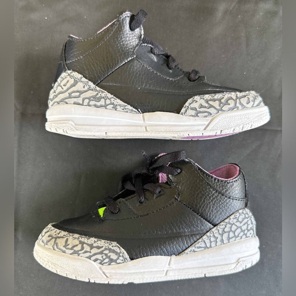 Jordan 3 Retro TD Electric Green size 9c
